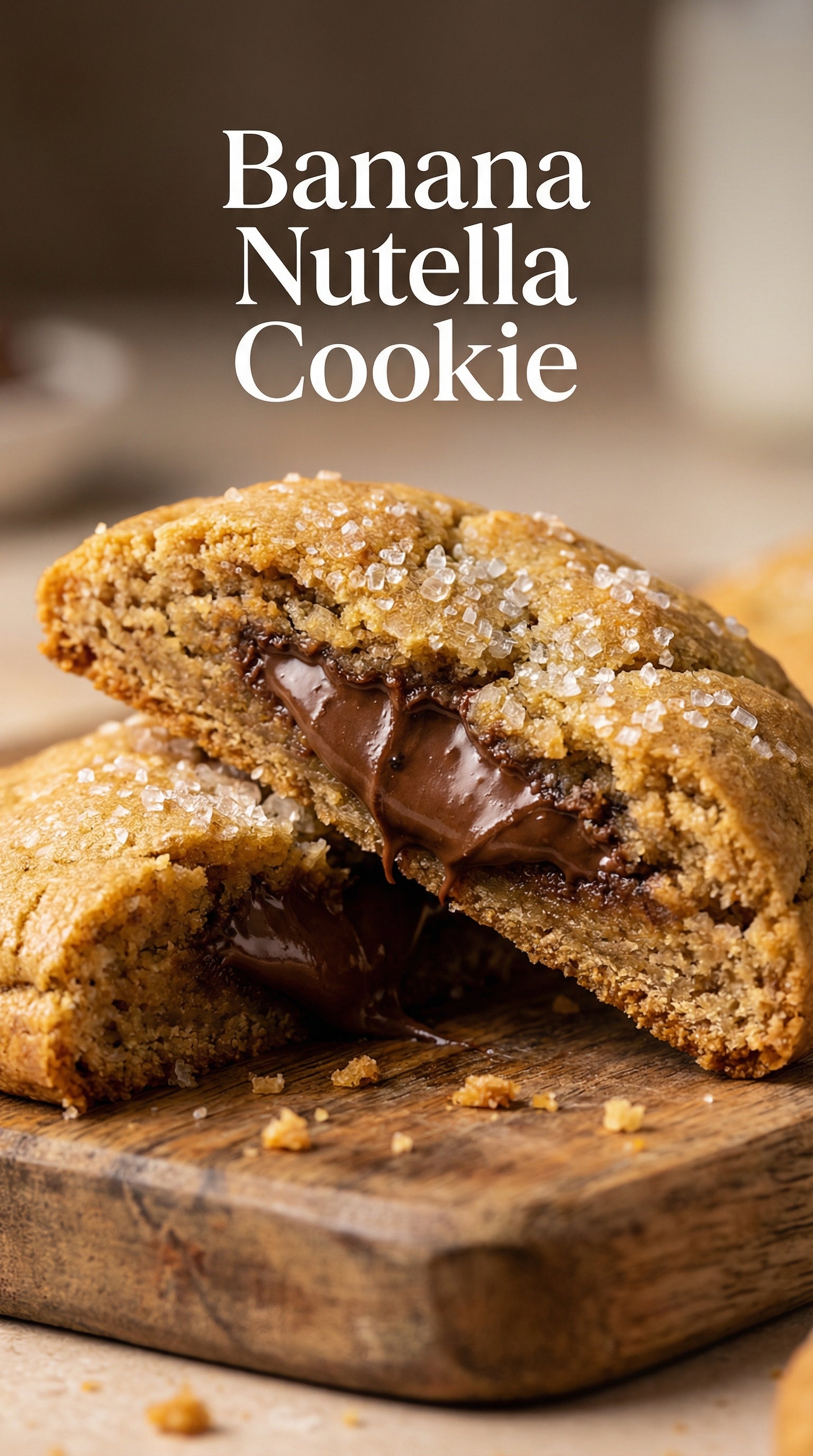 Banana Nutella Cookie Recipe