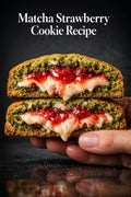 Matcha Strawberry Cookie Recipe