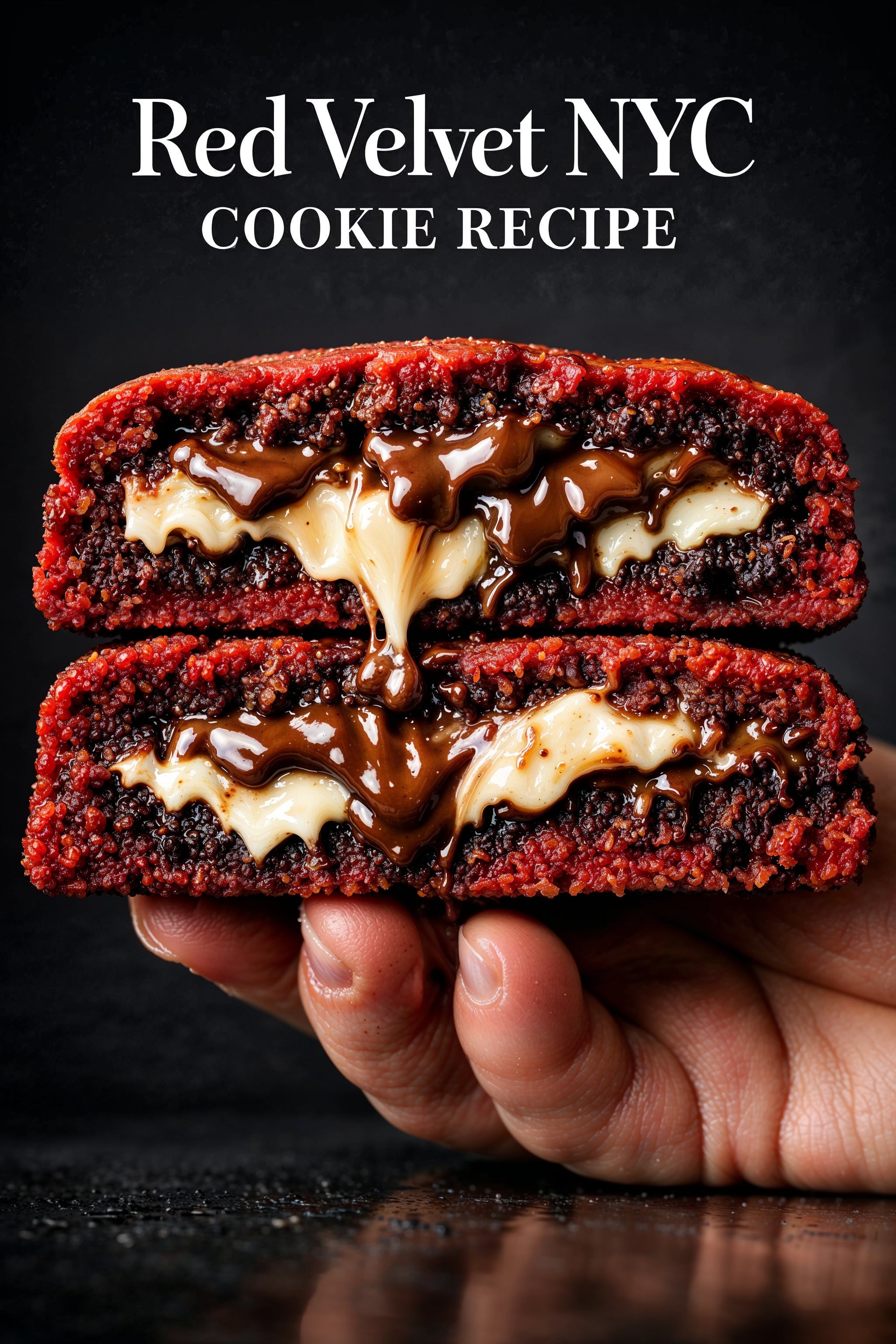 Red Velvet Stuffed Cookie Recipe
